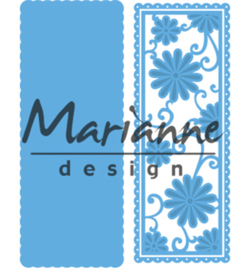 LR0516 Marianne Design Creatables  Anja's flower rectangle