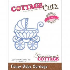CCE143 CottageCutz Elites Die Baby Carriage