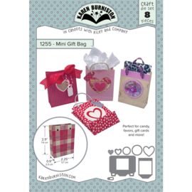 KBR1255 Karen Burniston Dies Mini Gift Bag