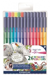 320300/0221 Staedtler Triplus color kleurstift Johanna Basford etui