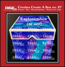 CCAB27 Crealies Create A Box Explosion