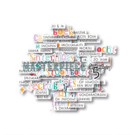 MP202143 Sinterklaas Die-Cuts Text