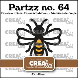 CLPartzz64 Crealies Partzz Bij groot