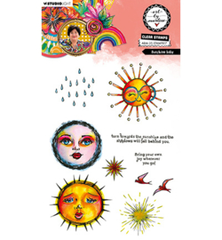 ABM-25-STAMP817 Art by Marlene ABM Clear Stamp Sunshine baby Art by Marlene nr.817