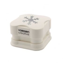 21450-006 Vaessen Creative magnetische pons sneeuwvlok 38mm