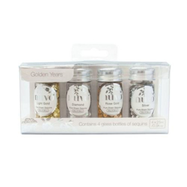 801505/0280 Nuvo pure sheen pailletten - golden years 4 pk 4x25ML