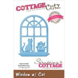 126975 CottageCutz Elites Die Window W/Cat