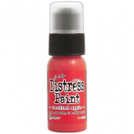 535411 Distress Paint December-Candied Apple 1oz Bottle