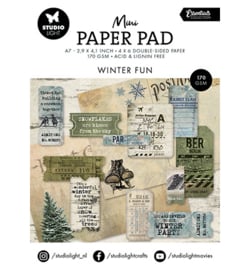 SL-ES-DPP214 StudioLight Mini Paper Pad Winter fun Essentials nr.214