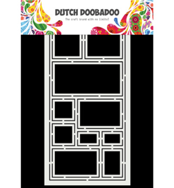 470.715.827 Dutch DooBaDoo Mask Art Slimline Squares