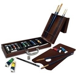 132647 Premier Easel Set Acrylic Painting