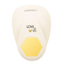 21498-004 Vaessen Creative Love It pons hexagon medium