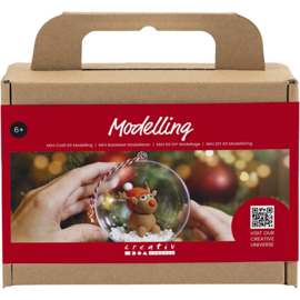 977490 Creativ Company Mini Hobbyset Boetseren, Rendieren