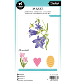 SL-ES-MASK247 StudioLight Blue bell flowers Essentials nr.247