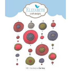 CS089 Elizabeth Craft Clear Stamps Circles Background