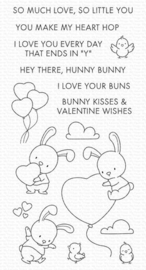 YUZU-015 Hunny Bunny Clear Stamps