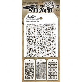 Stencils Tim Holtz/Art Gone Wild