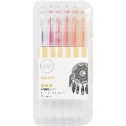 374847 KaiserColour Gel PensNeon 12/Pkg