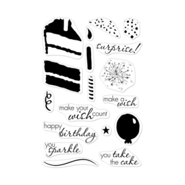 573170 Hero Arts Color Layering Clear Stamps 4"X6" Birthday Cake