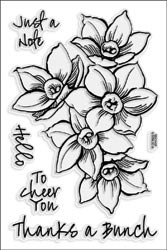 477349 Stampendous Clear Stamps Narcissus