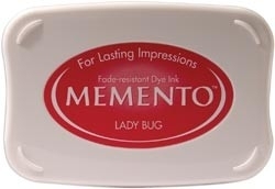 407296 Memento Full Size Dye Inkpad Lady Bug