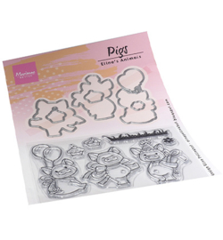 EC0187 Marianne Design Eline's Pigs