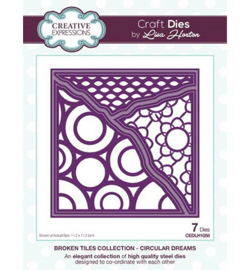 CEDLH1058 Cutting & embossing Circular Dreams