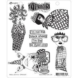 321629 Dyan Reaveley's Dylusions Cling Stamp Collections Black Sheep