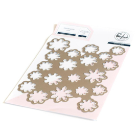 PF176322 Pinkfresh Studio Die Snowflakes Background