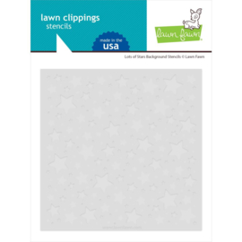 LF2893 Lawn Clippings Stencils Lots Of Stars