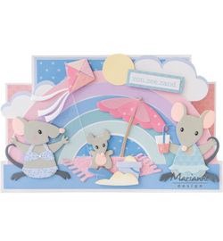 COL1484 Marianne Design collectables Eline's Beach Fun