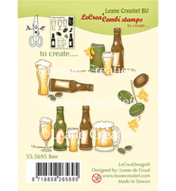 555695 Clear Stamp Combi Beer