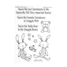 CS555 My Favorite Things Clear Stamps Favorite Somebunny 4"X6"