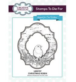 UMS797 To Die For Stamp Christmas Robin