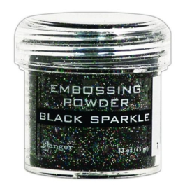 EPJ37460 Ranger Embossing Powder Black Sparkle