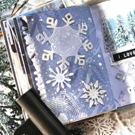 EC-CS208 Elizabeth Craft Clear Stamps Frosty Patterns