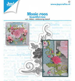 6002/1502 Joy!Crafts Cutting & embossing Mooi roos
