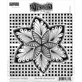 DYR10007 Dyan Reaveley's Dylusions Cling Stamp Wickerlicious Collections 8.5"X7"