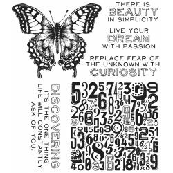 342973 Tim Holtz Cling Rubber Stamp Set Perspective