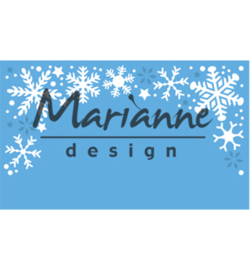 LR0498 Marianne Design Creatables Snowflakes border