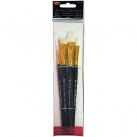 135237 Donna Dewberry Glass Brush Set 4pc