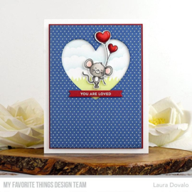 CS-640 My Favorite Things Itty Bitty Love Clear Stamps