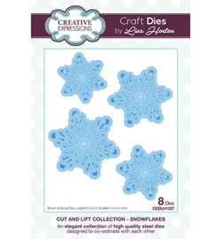 CEDLH1037 The Cut and Lift Collection Snowflakes