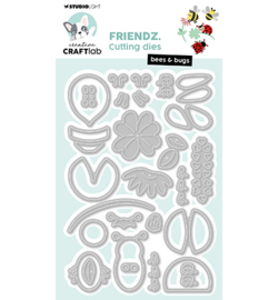 CCL-FR-CD1009 CraftLab CCL Cutting Die Bees & bugs Friendz nr.1009