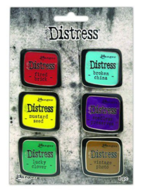 TDZS73444 Ranger Distress Pin-Carded Distress Pin Set  2