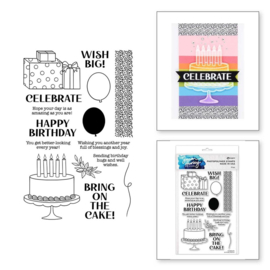 HUR80695 Birthday Basics Ranger Clear Stamp