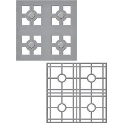 S4715 Spellbinders Shapeabilities Dies Layered Tile