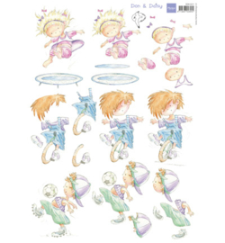 DDK3201 Marianne Design Knipvel Don & Daisy