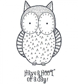 UMS103         Stempel Hoot Set