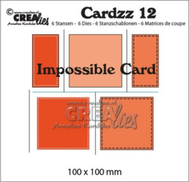 115634/5112 Crealies Cardzz no 12 impossible card